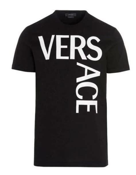 blue and black versace shirt|1st copy Versace shirt men.